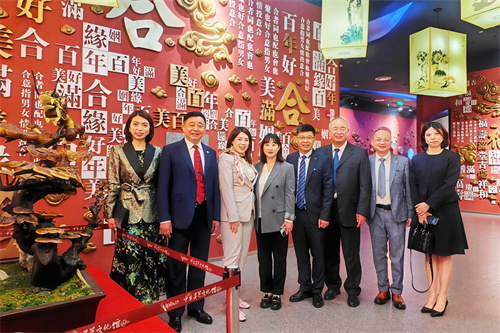 安惠|香港立法会议员林素蔚参观中华灵芝文化馆