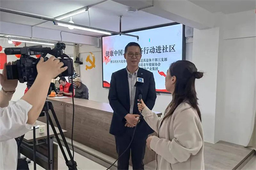 新时代江苏分公司在多地开展健康中国志愿服务行动，受当地媒体点赞